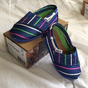 Toms **tiny TOMs**Bimini Alpargata***size 6