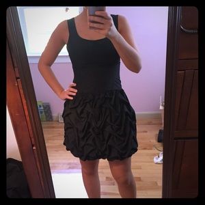 Black cocktail dress