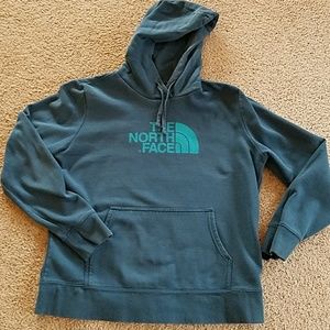 The North Face hooded sweatshirt