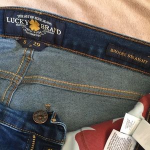 lucky brand brooke straight jeans