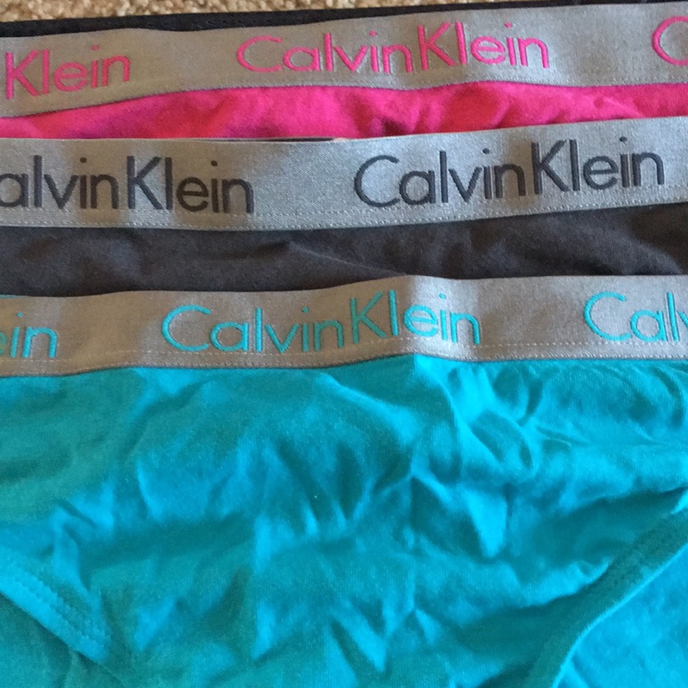 3 Calvin Klein bikini underwear