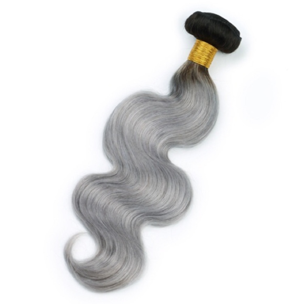 Legendary Grey Ombré Body Wave Bundle