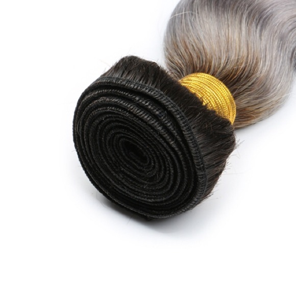 Legendary Grey Ombré Body Wave Bundle - Picture 2 of 4