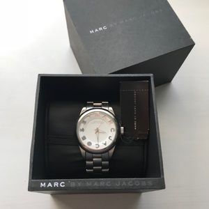 Stainless steel silver Marc Jacobs watch