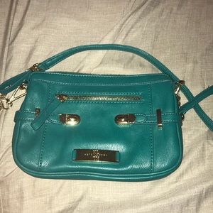 Kate Landry turquoise purse