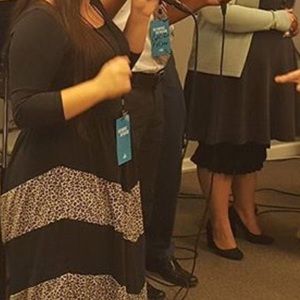 Leopard and Black dress
