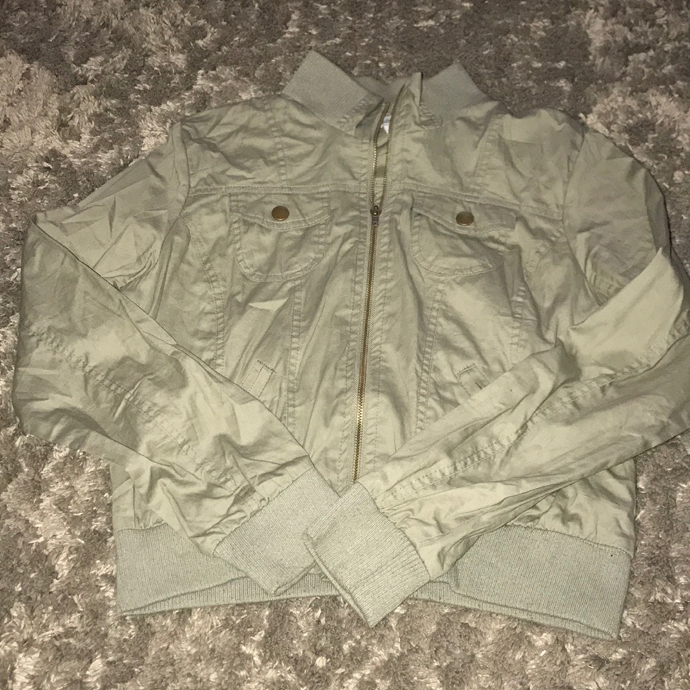 Olive green jacket