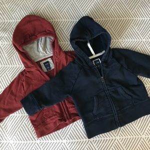 Zip up sweatshirt bundle