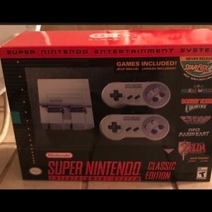 SNES SUPER NINTENDO