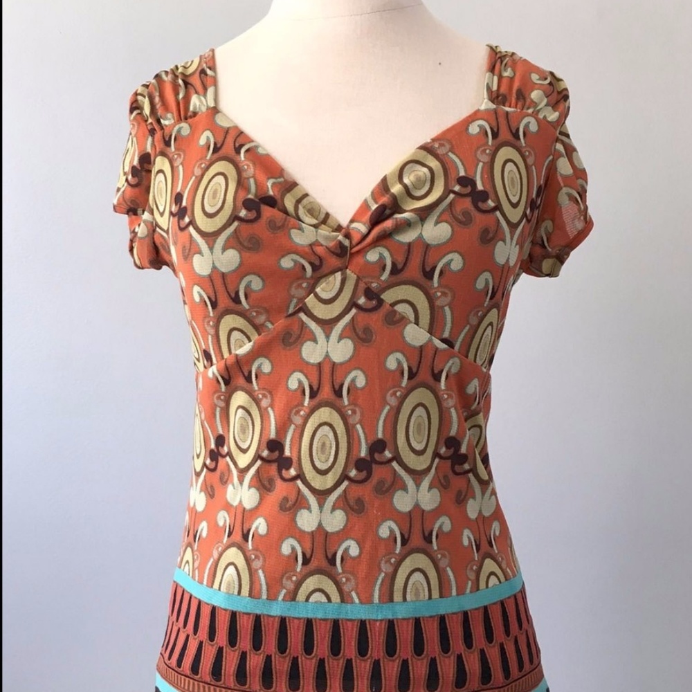 Nicole Miller Blouse Womens Medium