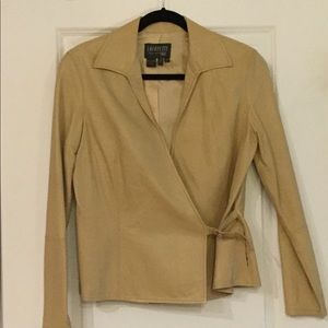 Leather Jacket - Tan