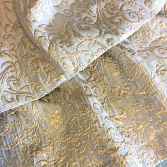 SHOW STOPPER. Beautiful gold and brown H&M dress - Picture 5 of 7