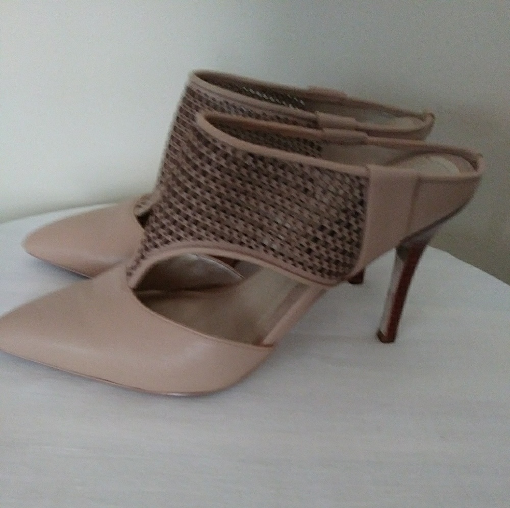 White House Black Market Slip-on Heels Size 7.5M