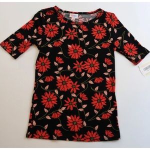NWT Lularoe Gigi XS Black Floral