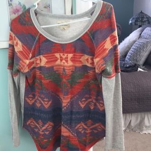 RL Denim and Supply sweatshirt