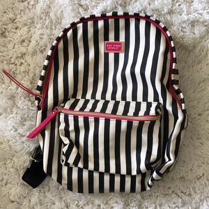 Betsey Johnson Striped Backpack