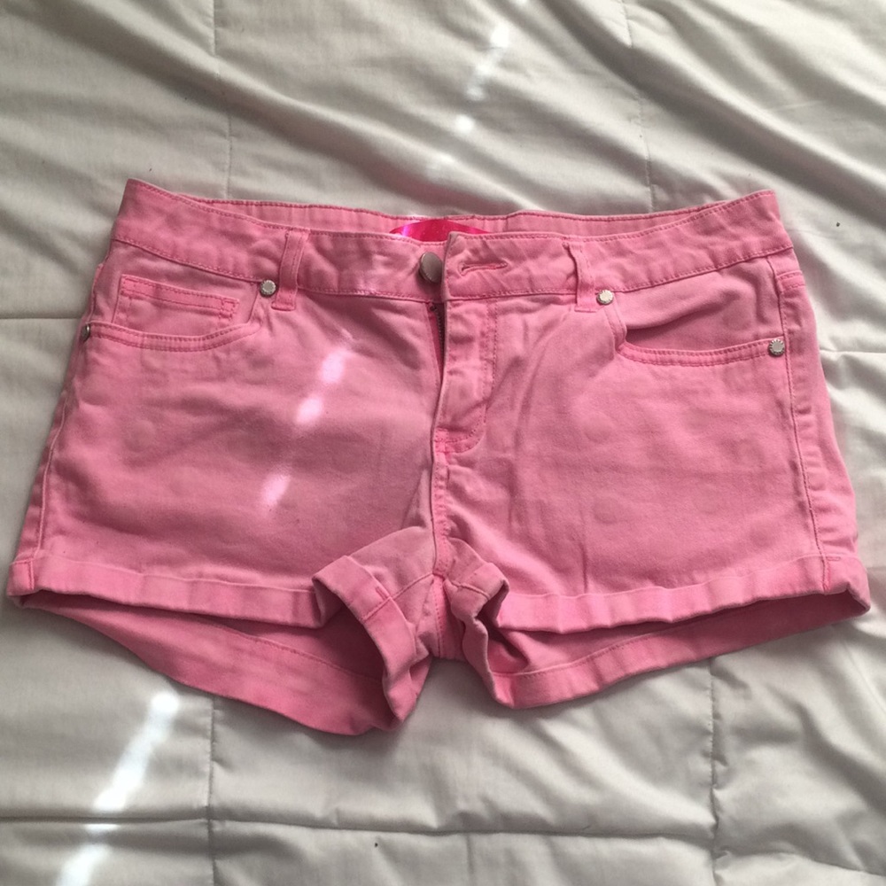 Pink shorts