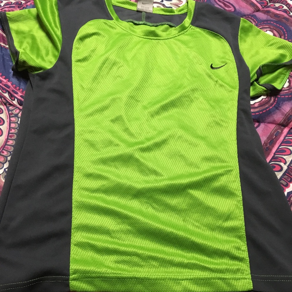Nike shirt.