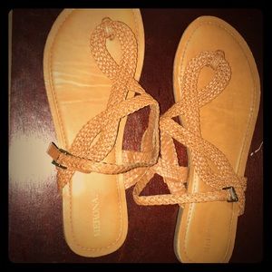 Brown sandals