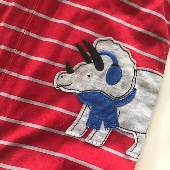 Carter's Dinosaur Footed Pajamas - Picture 4 of 8