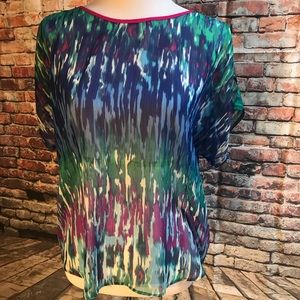 Express Open Shoulder Top