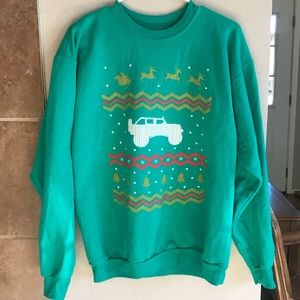 Ugly Christmas Sweater (Funny Jeep Style)
