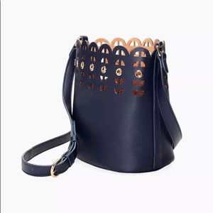 Brand new Stella and Dot Marin bucket bag navy