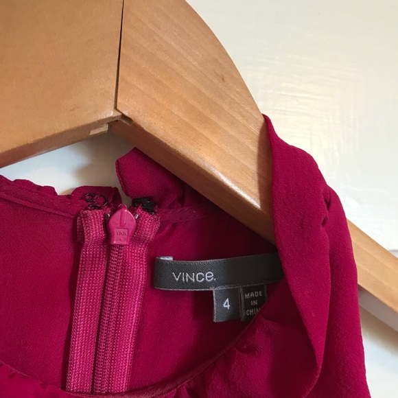 🌷 Gorgeous Vince cocktail dress. 100% Silk. - Picture 5 of 6