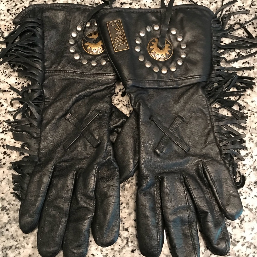 Vintage Willie G riding gloves 🏍