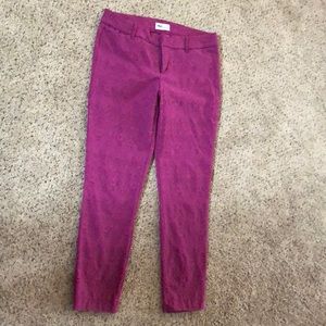 Old Navy Pixie pants with design
