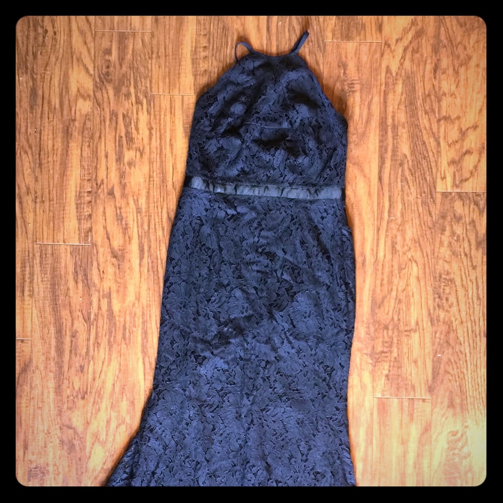 Navy Historic Mansion Romance Modcloth Maxi Dress