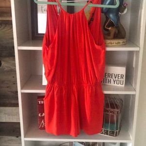 Orange romper