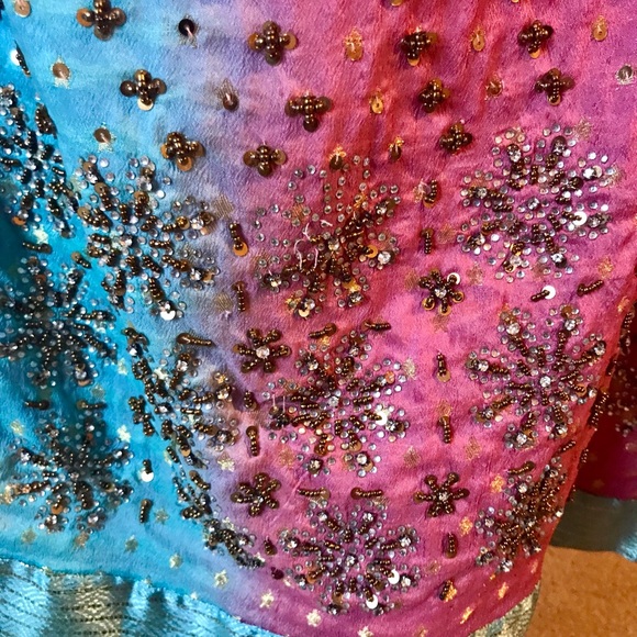 Large Pakistani/ indian/ Bollywood suit/dress - Picture 4 of 5