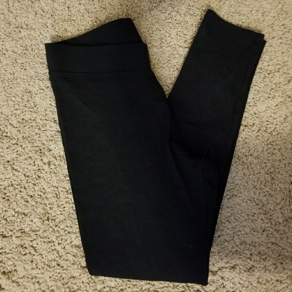 Black Leggings American Eagle Medium Short