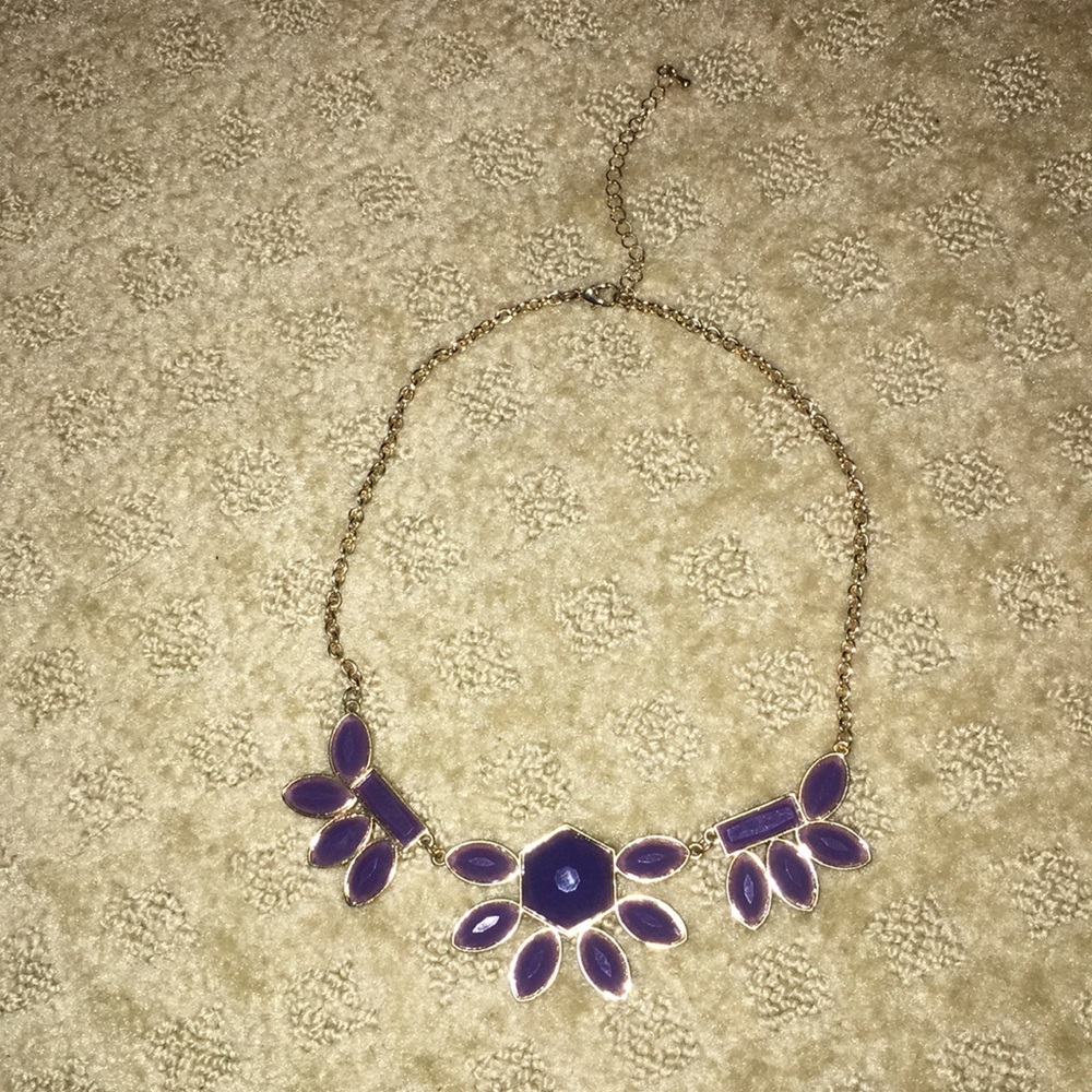 Purple bubble necklace!