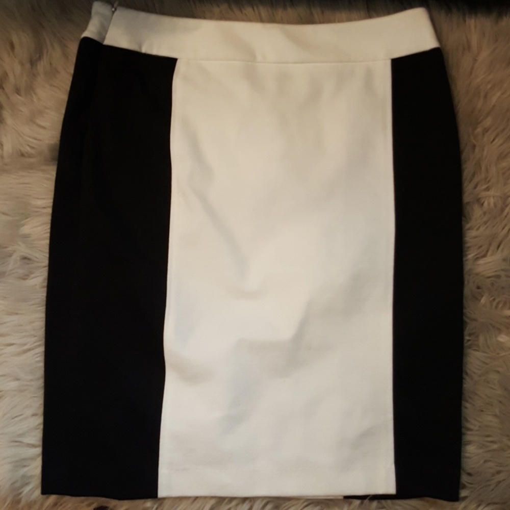 Black and white skirt