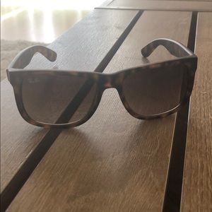 Rayban Justin Style Tortoise brown 4165