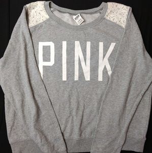 🎉SALE🎉 PINK Victoria's Secret Gray Sweater Large