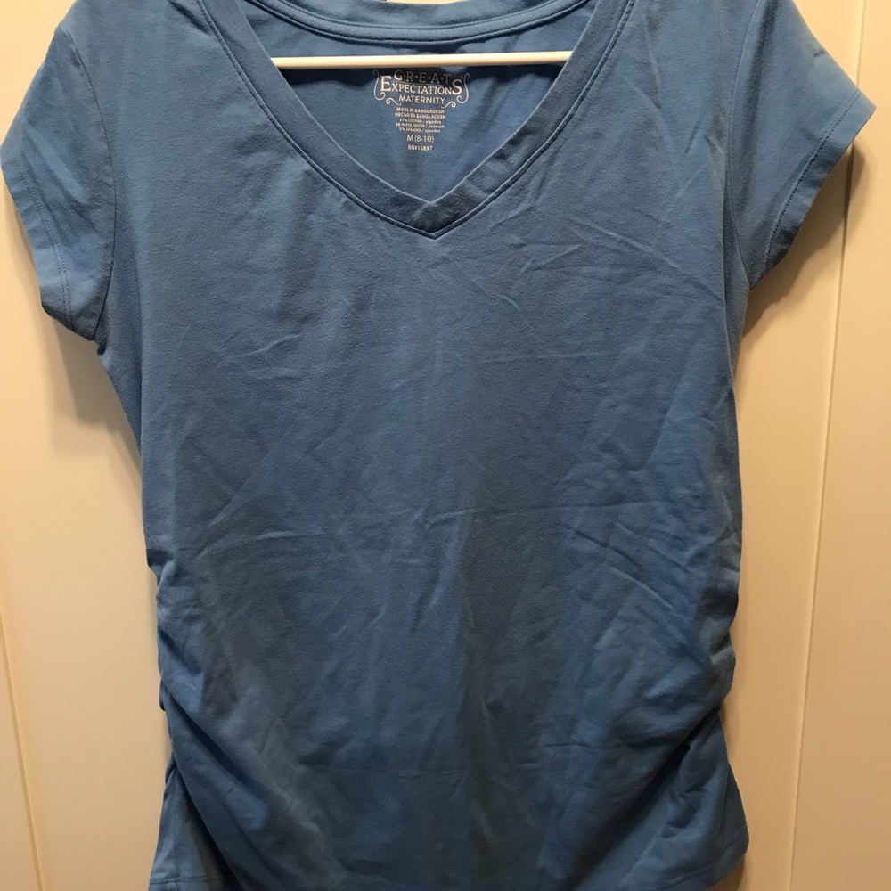 Maternity blue T-shirt