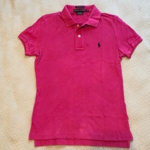 Ralph Lauren | Fuchsia Skinny Fit Polo