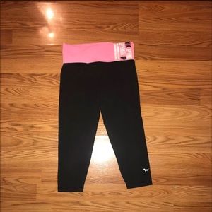 Victoria's Secret pink BLING yoga pants size xs