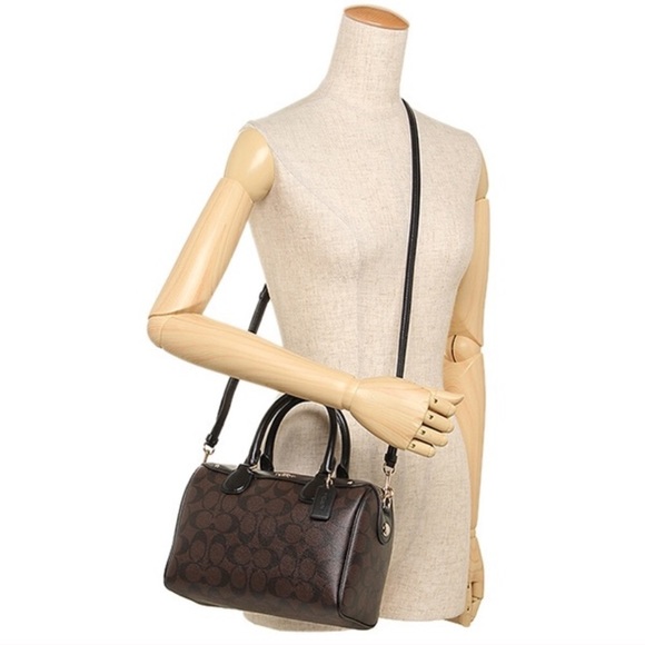 💦🌸coach Bennette🌸crossbody/Satchel/black - Picture 7 of 8