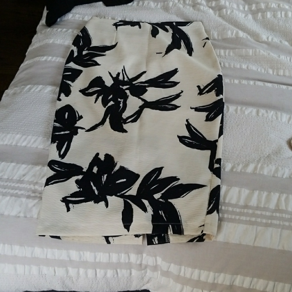 Black and White skirt