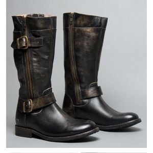 Bed Stu leather combat boots
