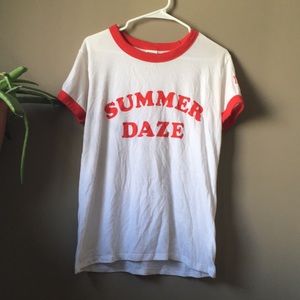 cotton “summer daze” t-shirt