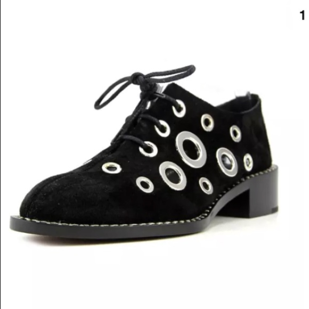 🚫Proenza Schouler Multi Eyelet Suede Loafer🚫