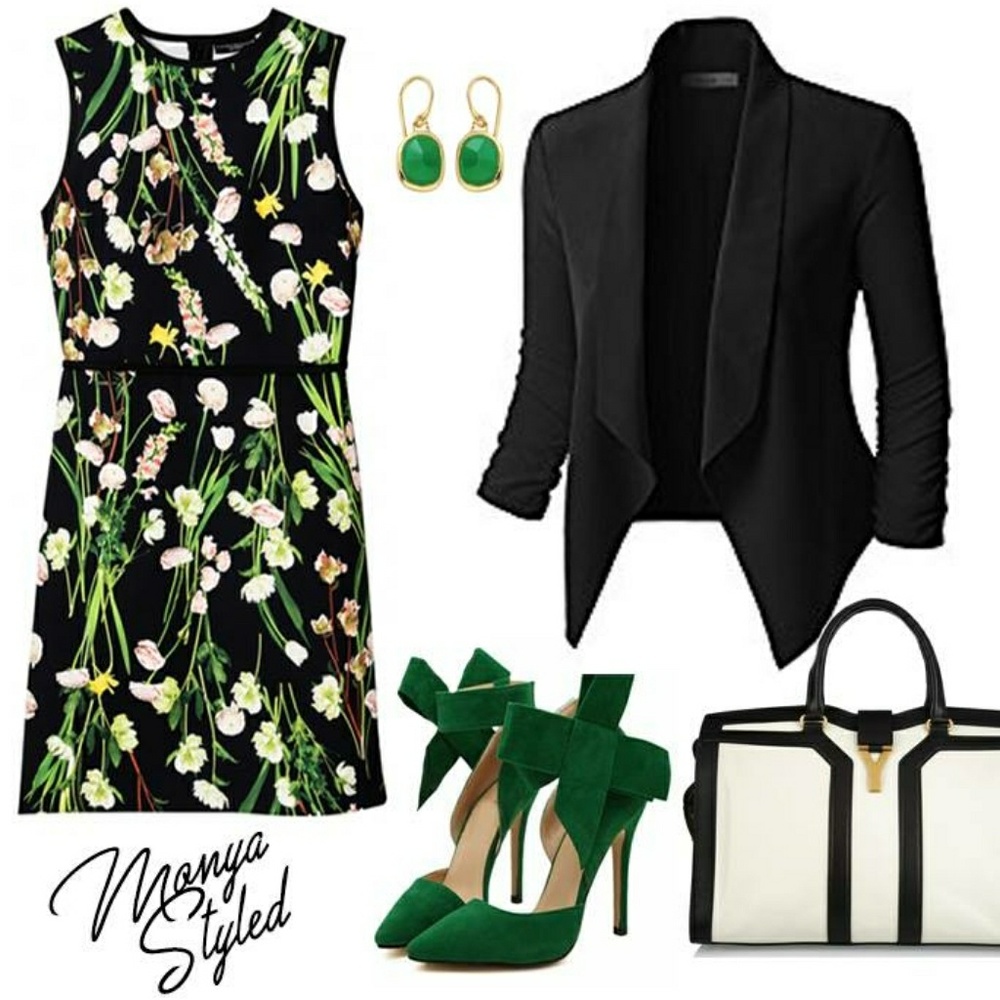 Victoria Beckham English Floral Dress XS