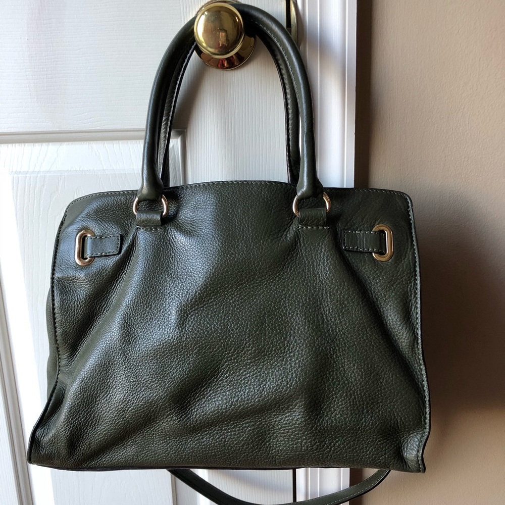 Micahel Kors Hamilton Purse - Olive Green - Picture 2 of 5