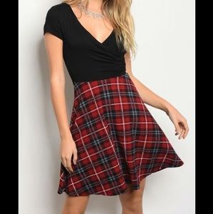 Plaid dress