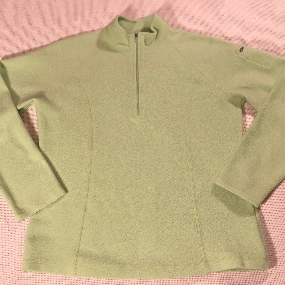 L.L. Bean fleece pullover quarter zip-up, size S